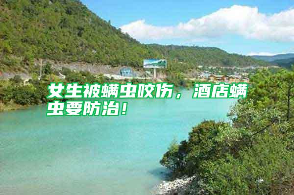 女生被螨虫咬伤，酒店螨虫要防治！