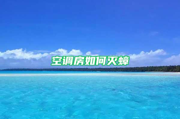 空调房如何灭蟑