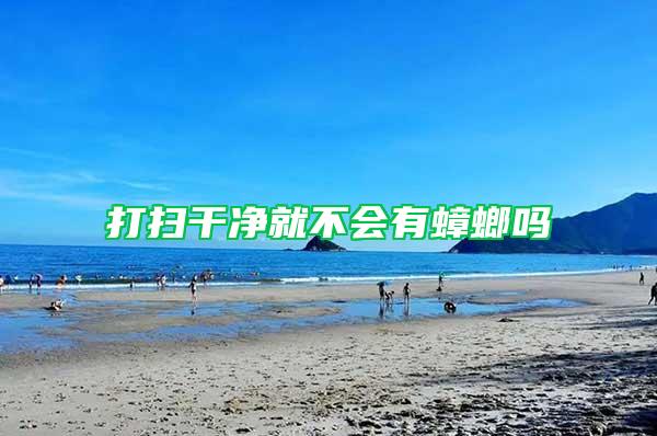 打扫干净就不会有蟑螂吗
