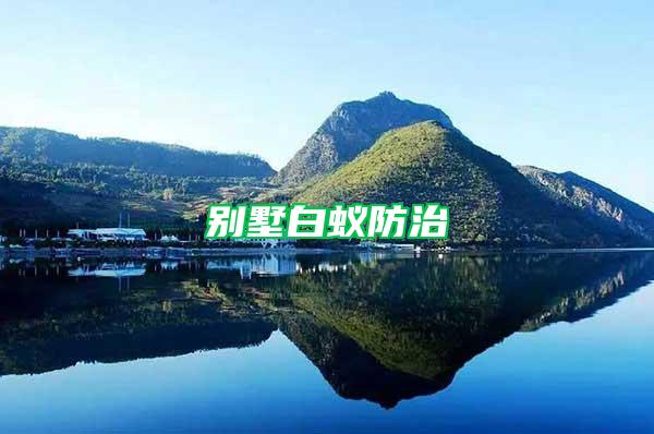 别墅白蚁防治