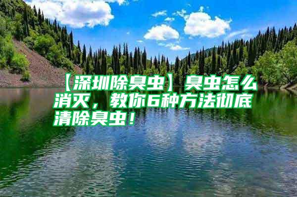 【深圳除臭虫】臭虫怎么消灭，教你6种方法彻底清除臭虫！