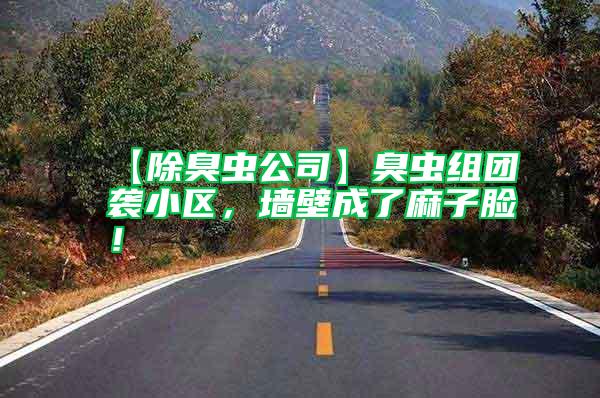 【除臭虫公司】臭虫组团袭小区，墙壁成了麻子脸！