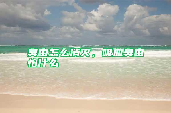 臭虫怎么消灭，吸血臭虫怕什么