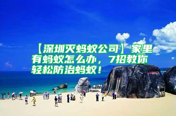 【深圳灭蚂蚁公司】家里有蚂蚁怎么办，7招教你轻松防治蚂蚁！