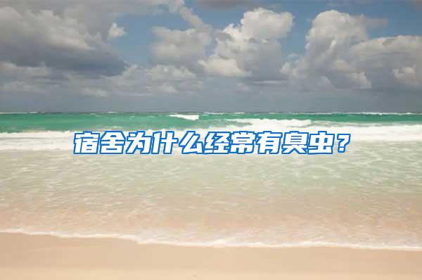宿舍为什么经常有臭虫？