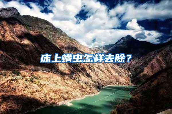 床上螨虫怎样去除？