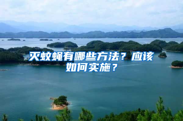 灭蚊蝇有哪些方法？应该如何实施？